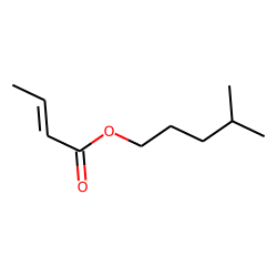 2-Butenoic acid, isohexyl ester