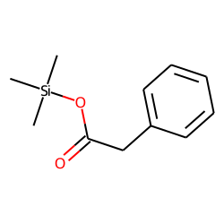 Benzeneacetic acid, trimethylsilyl ester