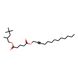 Glutaric acid, tridec-2-yn-1-yl 2,4,4-trimethylpentyl ester
