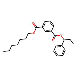 Isophthalic acid, heptyl 1-phenylpropyl ester