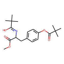 L-Tyrosine, N,O-bis(pivaloyl)-, methyl ester