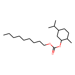 Carbonic acid, (1R)-(-)-menthyl nonyl ester