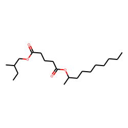 Glutaric acid, dec-2-yl 2-methylbutyl ester