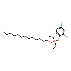 Silane, diethyl(2-bromo-4-fluorophenoxy)tridecyloxy-