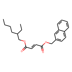 Fumaric acid, 2-ethylhexyl naphth-2-ylmethyl ester