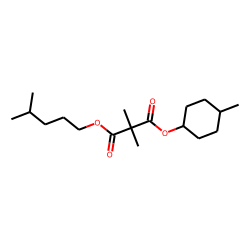 Dimethylmalonic acid, cis-4-methylcyclohexyl isohexyl ester