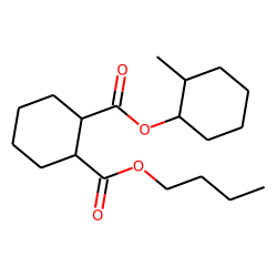 1,2-Cyclohexanedicarboxylic acid, butyl 2-methylcyclohexyl ester