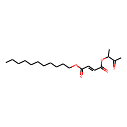 Fumaric acid, 3-oxobut-2-yl undecyl ester