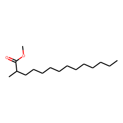 Tetradecanoic acid, 2-methyl-, methyl ester