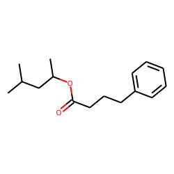 Butyric acid, 4-phenyl-, 4-methyl-2-pentyl ester