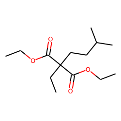 Propanedioic acid, ethyl(3-methylbutyl)-, diethyl ester
