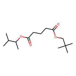 Glutaric acid, 3-methylbut-2-yl neopentyl ester