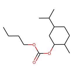 Carbonic acid, (1R)-(-)-menthyl butyl ester