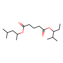 Glutaric acid, 2-methylpent-3-yl 4-methylpent-2-yl ester