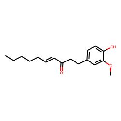 1-(4-Hydroxy-3-methoxyphenyl)dec-4-en-3-one