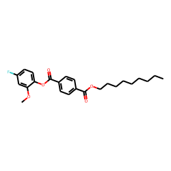 Terephthalic acid, 4-fluoro-2-methoxyphenyl nonyl ester