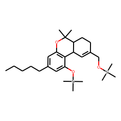 11-Hydroxy-.DELTA.-9-tetrahydrocannabinol, bis(trimethylsilyl) ether