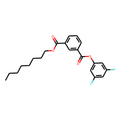 Isophthalic acid, 3,5-difluorophenyl octyl ester