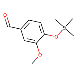 Benzaldehyde, 3-methoxy-4-[(trimethylsilyl)oxy]-