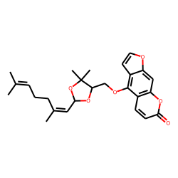 neral oxypeucedaninyl acetal (diastereomer a)