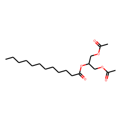 Dodecanoic acid, 2-(acetyloxy)-1-[(acetyloxy)methyl]ethyl ester