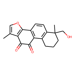 Phenanthro[1,2-b]furan-10,11-dione, 6,7,8,9-tetrahydro-6-(hydroxymethyl)-1,6-dimethyl-, (-)-
