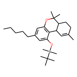 Silane, (1,1-dimethylethyl)dimethyl[(6a,7,8,10a-tetrahydro-6,6,9-trimethyl-3-pentyl-6H-dibenzo[b,d]pyran-1-yl)oxy]-, (6aR-trans)-