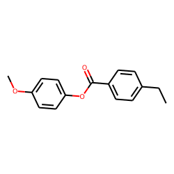 4-Ethylbenzoic acid, 4-methoxyphenyl ester