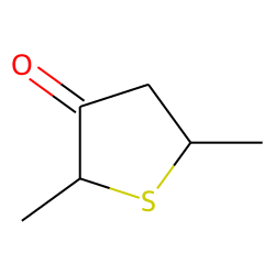 4,5-dihydro-2,5-dimethylthiophen-3(2H)-one, B