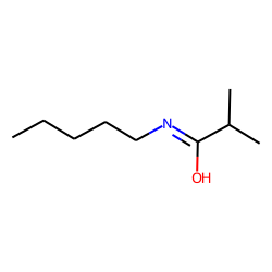 Isobutyramide, N-pentyl-