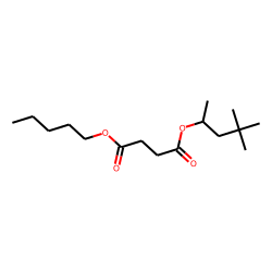 Succinic acid, 4,4-dimethylpent-2-yl pentyl ester