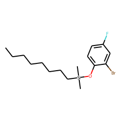1-Bromo-3-fluoro-6-octyldimethylsilyloxybenzene