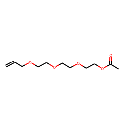 Triethylene glycol, monoallyl ether, acetate