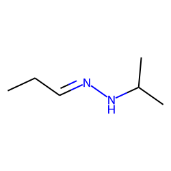 Propanal, isopropyl hydrazone, # 1