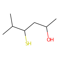 5-Methyl-4-mercaptohexan-2-ol