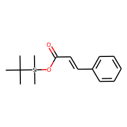 trans-Cinnamic acid, tert-butyldimethylsilyl ester