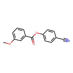 m-Anisic acid, 4-cyanophenyl ester