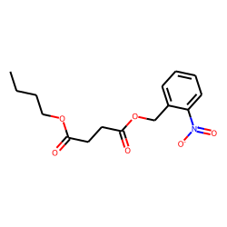 Succinic acid, butyl 2-nitrobenzyl ester