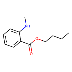 Anthranilic acid, N-methyl-, butyl ester