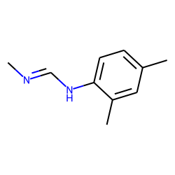 Methanimidamide, N-(2,4-dimethylphenyl)-N'-methyl-