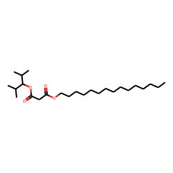 Malonic acid, 2,4-dimethylpent-3-yl pentadecyl ester