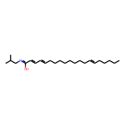(2E,4E,14E)-N-Isobutylicosa-2,4,14-trienamide