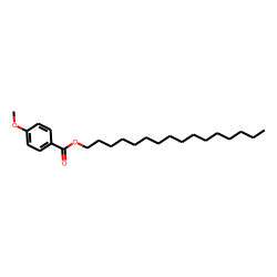 p-Methoxybenzoic acid, hexadecyl ester