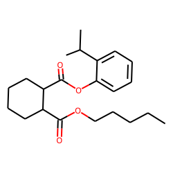 1,2-Cyclohexanedicarboxylic acid, 2-isopropylphenyl pentyl ester