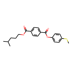 Terephthalic acid, isohexyl 4-methylthiophenyl ester