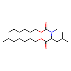 L-Leucine, N-methyl-N-(hexyloxycarbonyl)-, heptyl ester