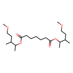 Pimelic acid, di(5-methoxy-3-methylpent-2-yl) ester