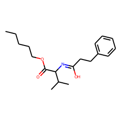 L-Valine, N-(3-phenylpropionyl)-, pentyl ester