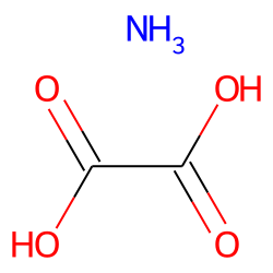 ammonium hydrogen oxalate