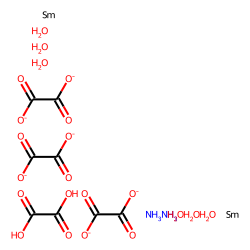 Ammonium samarium oxalate, hydrate